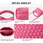 Load image into Gallery viewer, Fashion Small Woven Bag for Women, Handmade MINI HOBO Tote Bag Crossbody Handbag Travel Summer Beach Bag
