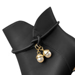 Load image into Gallery viewer, GOFOURTHAT Booties for Women Kitten Heels Pointed Toe Womens Ankle Boots Side Zipper Casual Party Office Dressy Shoes 3 Inch Black Matte Size 9
