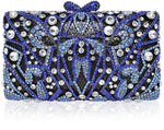 Load image into Gallery viewer, MOSSMON Luxury Crystal Clutch Women Rhinestone Evening Bag for Party and Wedding
