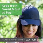 Load image into Gallery viewer, Gaiam Womens Classic Fitness Hat Baseball Cap, Leopard Print Black
