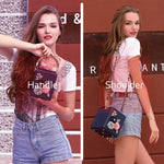 Load image into Gallery viewer, Milisente Evening Clutch Bag for Women Floral Square Box Evening Bags Crossbody Shoulder handBags Flower Wedding Clutch Purse (Black)
