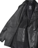 Load image into Gallery viewer, Decrum Peplum Leather Jacket Womens - Leather Motorcycle Jacket Women | [1314436] Peplum Black, 2XL
