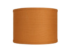 Load image into Gallery viewer, Urbanest Classic Drum Burlap Lampshade, 14-inch by 14-inch by 10-inch, Tangerine

