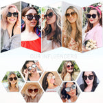 Load image into Gallery viewer, SOJOS Classic Round Sunglasses for Women Men Retro Vintage Shades Large Plastic Sunnies SJ2067 with Yellow Tortoise Frame/Gradient Brown Lens
