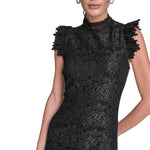 Load image into Gallery viewer, BCBG Women's Sleeveless High Neck, Black,4
