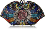 Load image into Gallery viewer, MOSSMON Formal 3D Flower Rhinestone Crystal Clutch Evening Wedding Bag For Women

